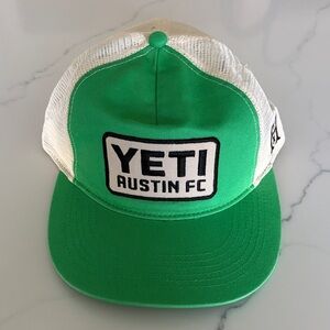 Yeti Green & White Austin FC Trucker Cap